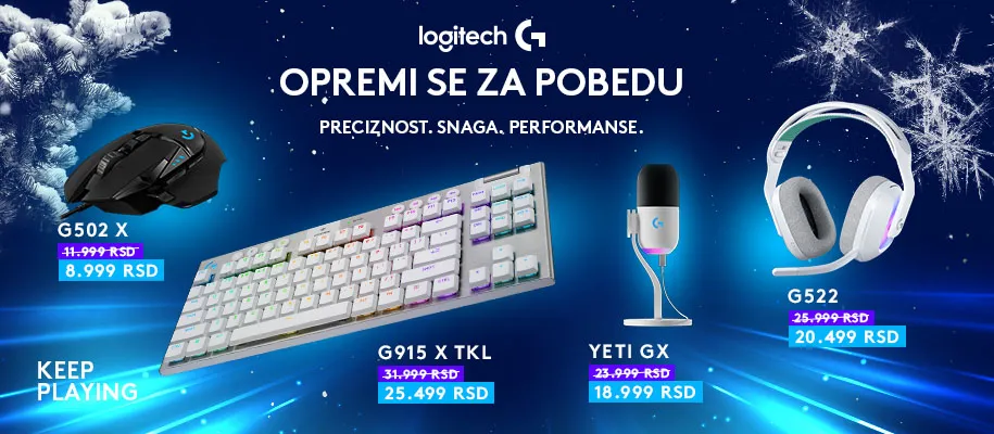 Logitech akcija
